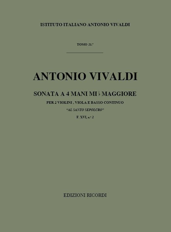 Sonate Per Strum. Vari E Bc: Per 2 Vl. E Vla